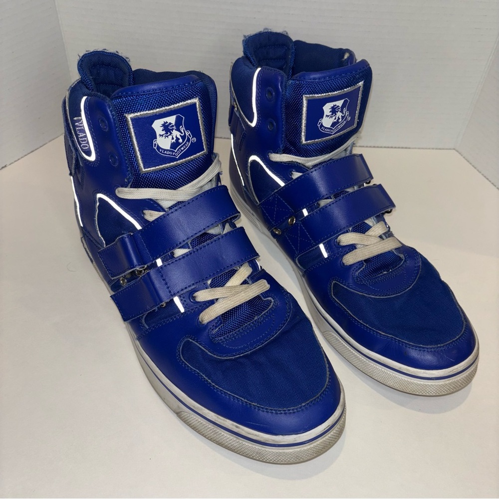Vlado Knight II Men's Blue High-Top Sneakers Size 13